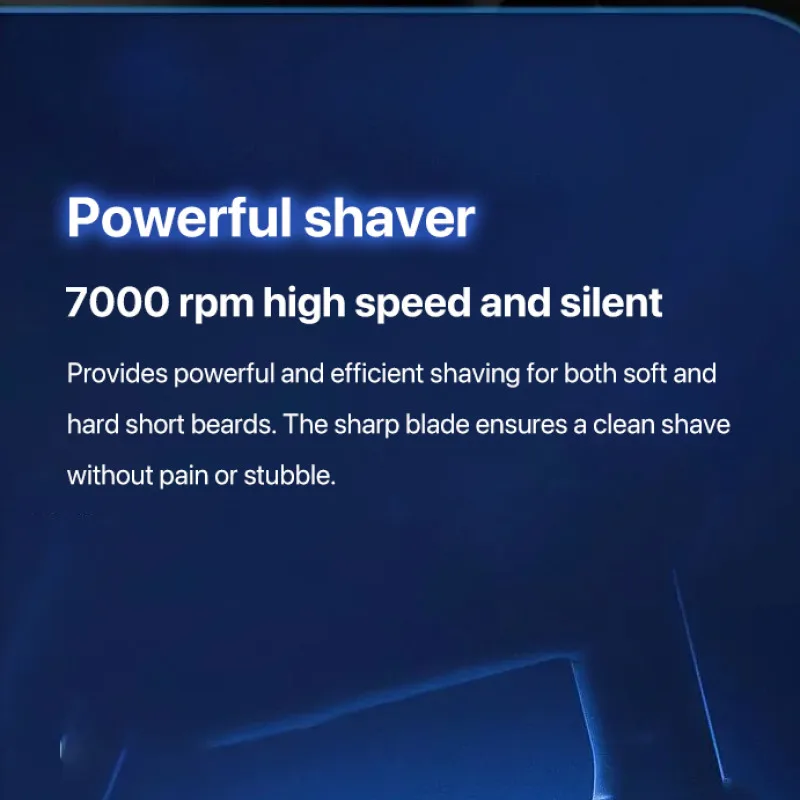 Mini Portable Electric Shaver Men Multi-Function Waterproof USB Rechargeable Shaver