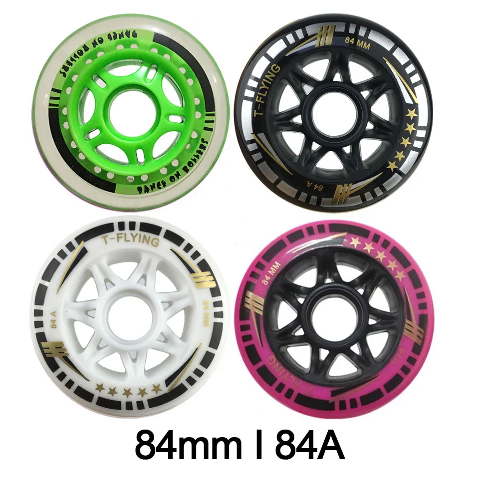 10 HYPER 84MM 84A BANK ROBBER SPECIAL EDITION Inline Skate Wheels • RARE 