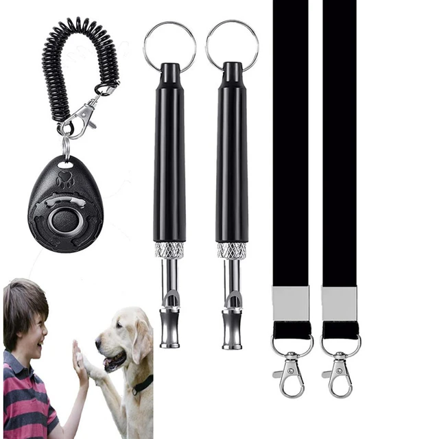 Silbato para dejar de ladrar para perros, Control de ladridos para perros,  silbato disuasorio de entrenamiento para cachorros, accesorios ajustables  para perros - AliExpress