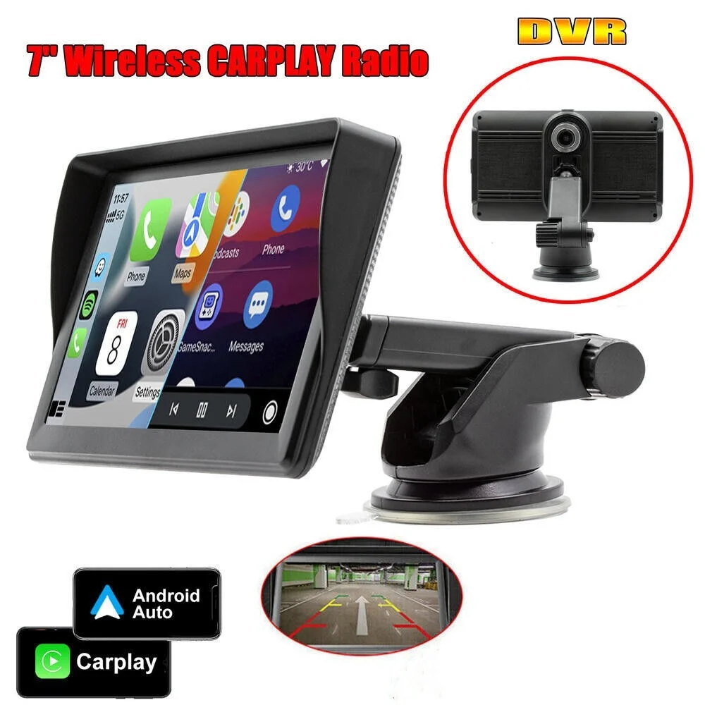 

7/9 Inch Car Radio Automotive Multimedia MP5 With Car Dvr 2Din Stereo Receiver Bluetooth Android Auto Wireless Apple Carplay