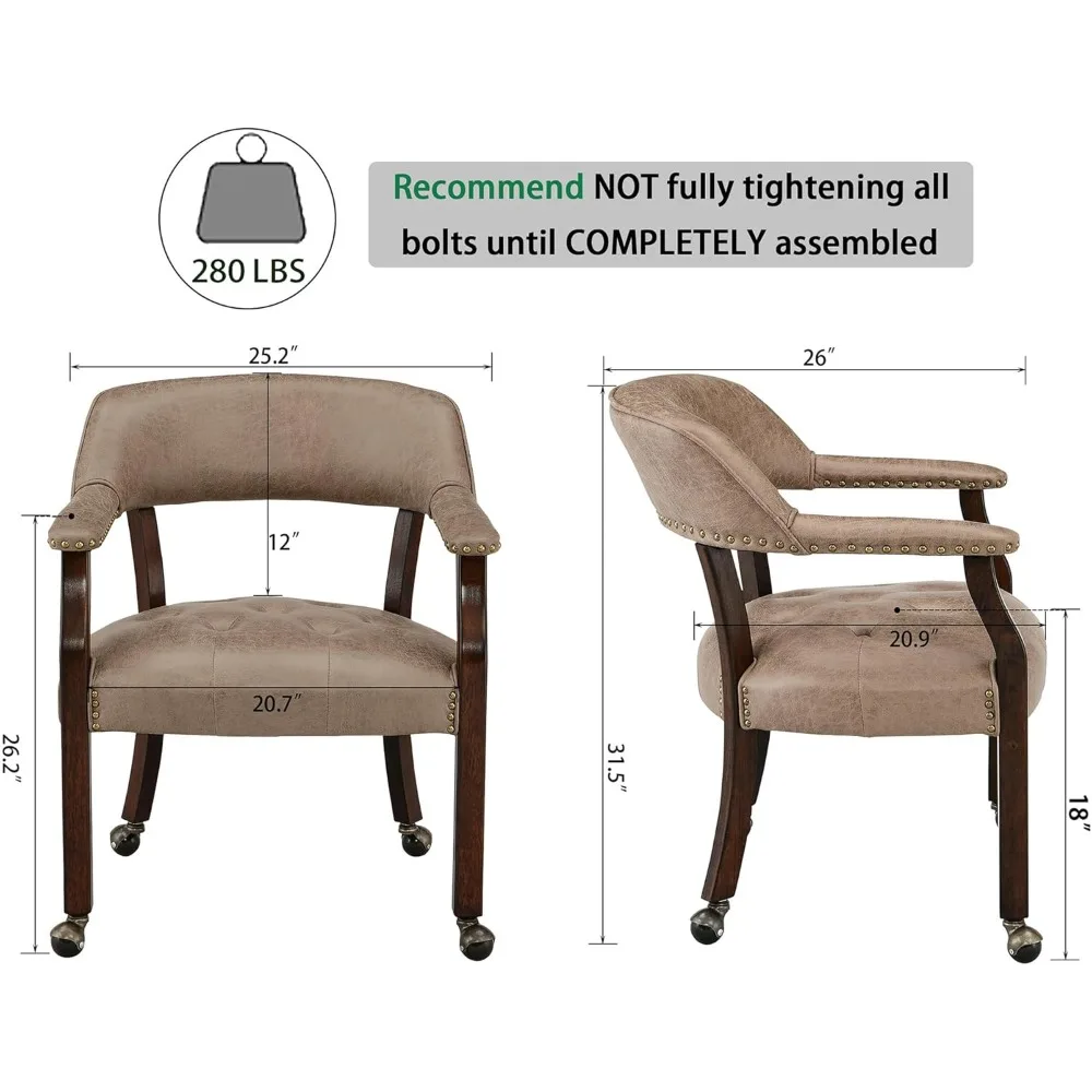 executive wooden boss chairs, dining chairs with casters and armrests, ergonomic office desk seating, traditional swivel chairs