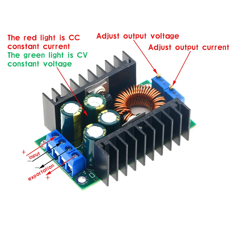 300W XL4016 DC-DC Max 9A Step Down Buck Converter 5-40V To 1.2-35V Adjustable Power Supply Module LED Driver Arduino buck converter