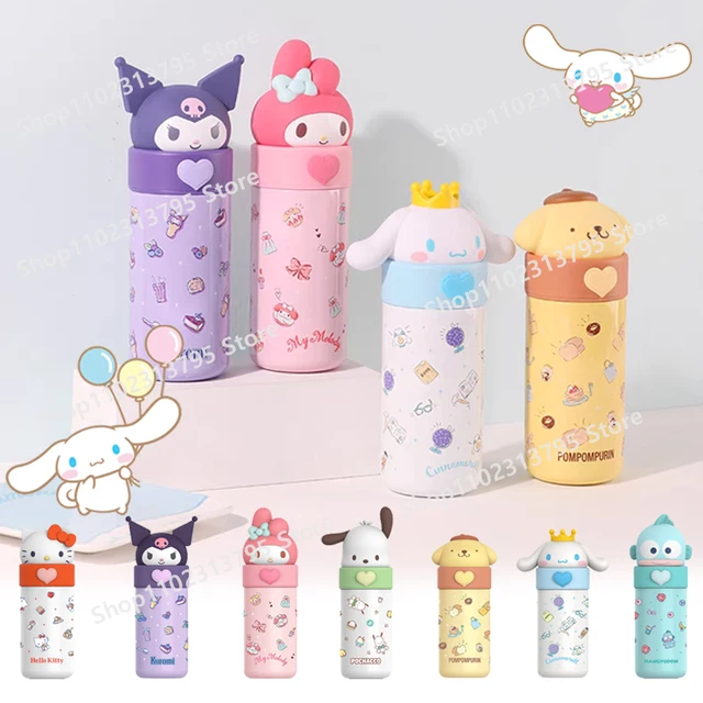 350Ml Kuromi Cinnamorolls 304 Stainless Steel Insulated Water Bottle Anime Sanrioed My Melody Cute Thermos Cup Student Cups 1