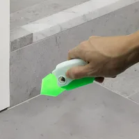 Outil de calfeutrage en silicone 9-en-1, spatule professionnelle pour l'épandage et le retrait de mastic de carrelage, de joint de fenêtre et de joint de carrelage 5