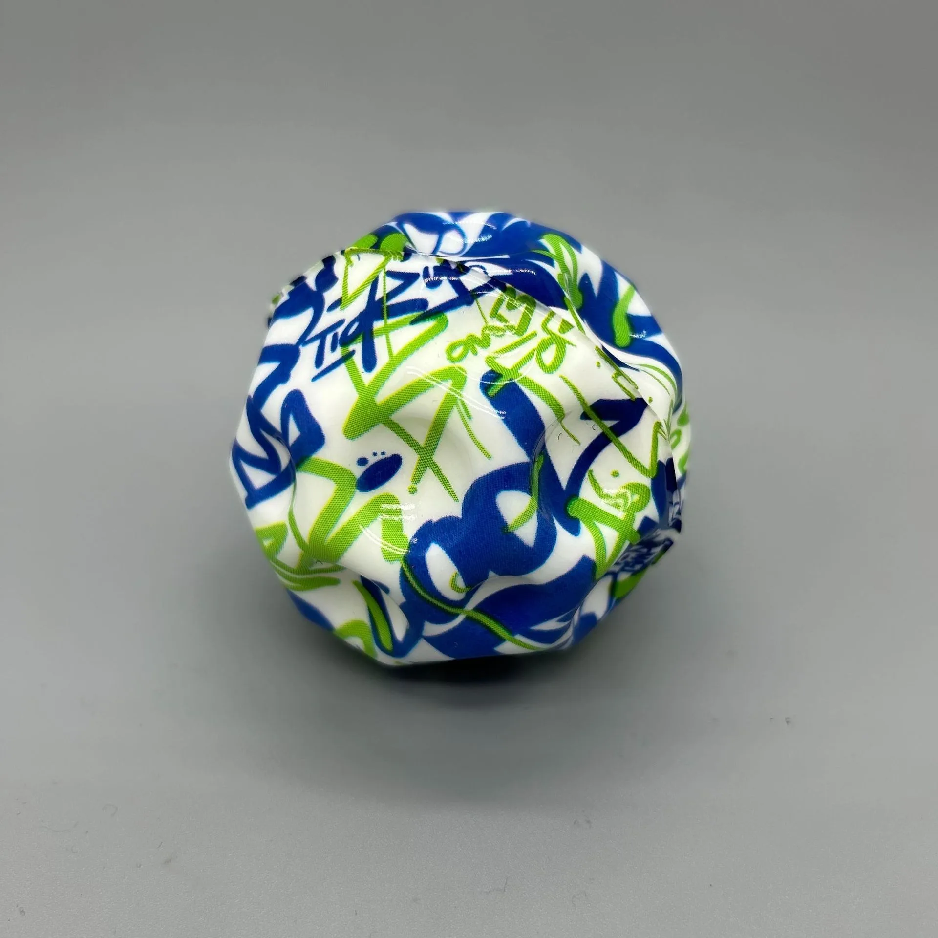 Super Elastic Ball Interesting Outdoor Toys For Children Moon Shape Porous Bouncy Ball Kids Indoor And Outdoor Stress Receiver 4