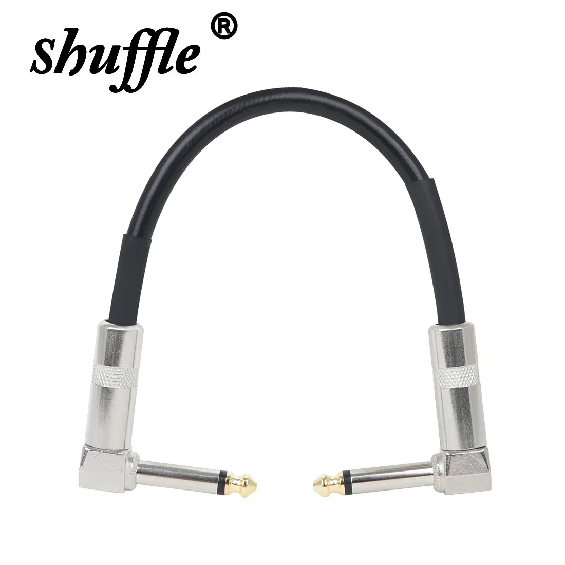 Premium Guitar Effects Patch Cable - Durable Metal Head Instrument Cord