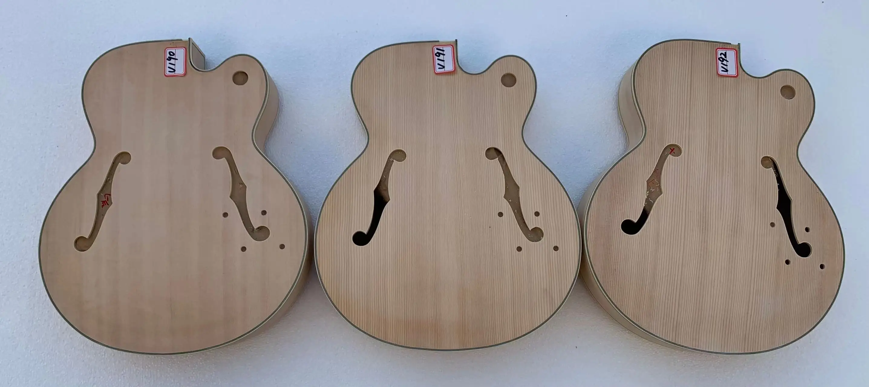 

Стандартный DIY Epi 6 струн Hollowbody Byrdland электрический Jazz гитара часть корпуса гитары скидка