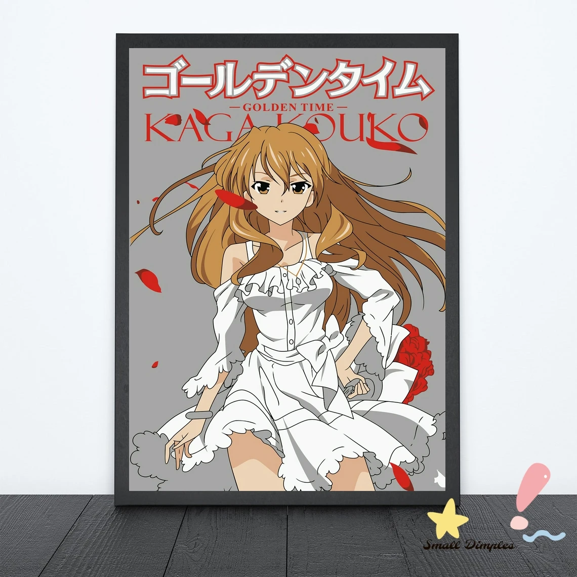 Golden Time Japanese Anime Poster Canvas Art Print Home Decoration Wall  Painting ( No Frame )