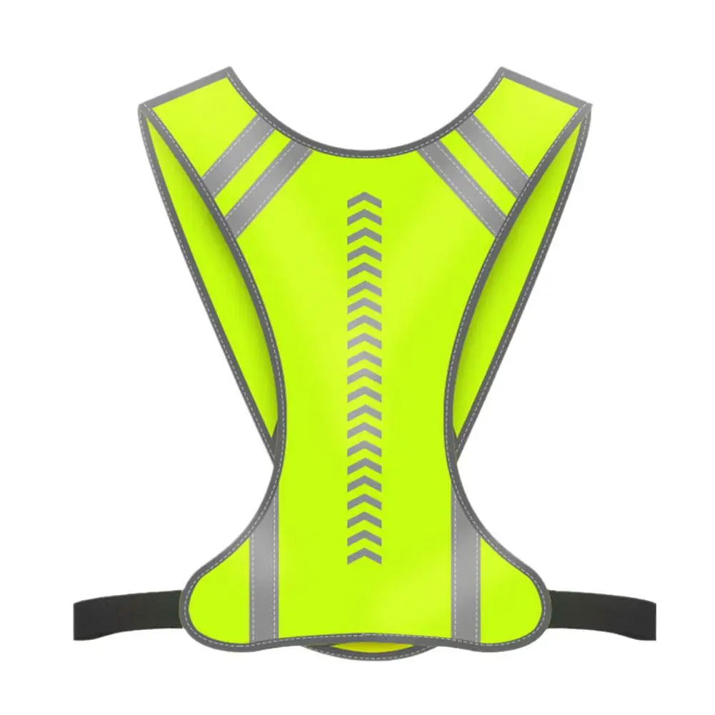 Adjustable Safety Vests Night Walking Highlight Reflective Vest Running Cycling Reflective-Cloth Safety-Vest Riding Equipment reflective safety vest safety vest