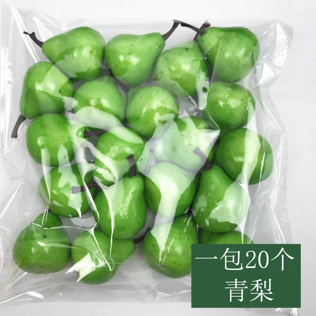 thumbnail image 1 of 10 piezas de 2-3 cm de mini frutas artificiales, alimentos, verduras, manzanas, melocotones, naranjas, limones, peras, plátanos, pimientos, calabazas, decoración del hogar, 1 of 5