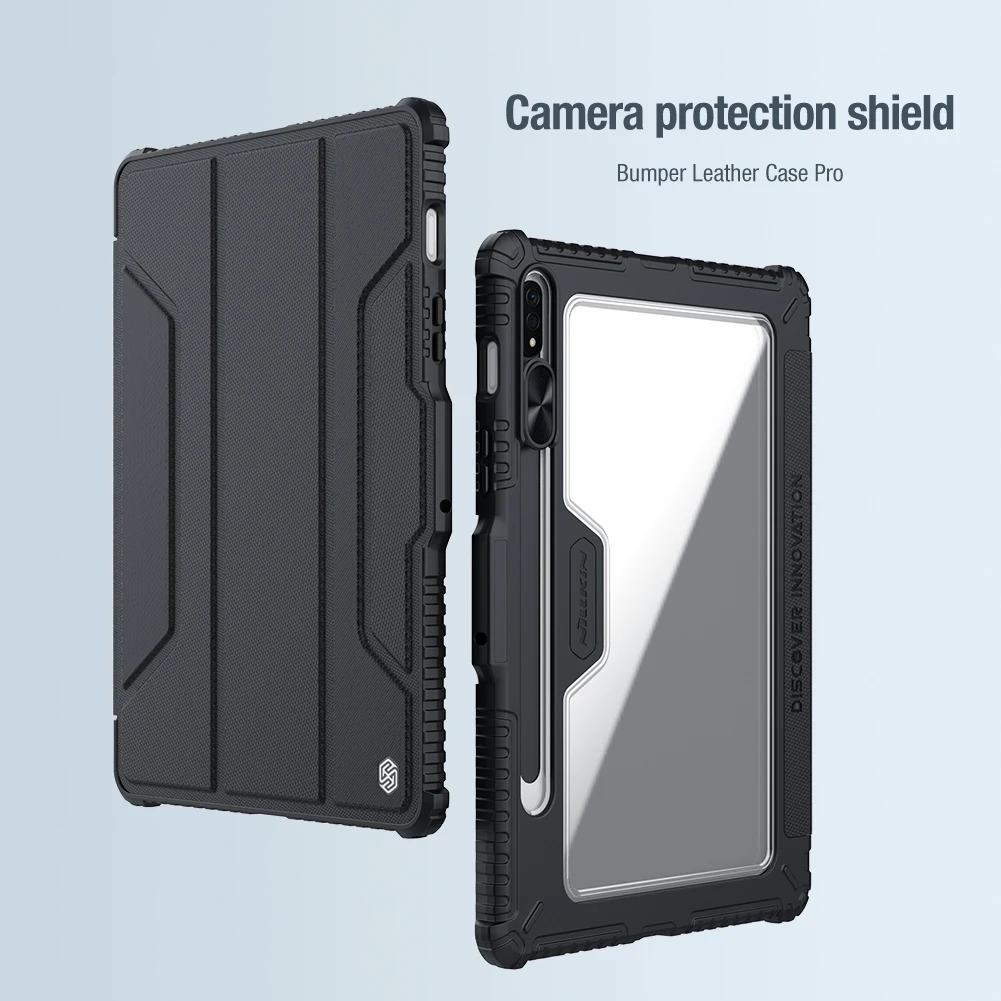 

Nillkin For Samsung Galaxy S8+5G/S8 Plus 5G Bumper Leather Pro Flat plate, protective phone case shell