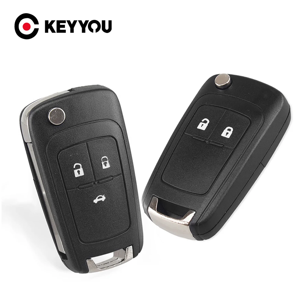 

Раскладной пульт дистанционного управления KEYYOU 10X для Vauxhall Opel Astra J Corsa E Insignia Zafira C 2/3/4/5 кнопки