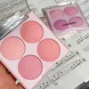 4 Colors Blush Powder Face Makeup Set Mixed Sweet Warm Colors Matte Cheek Powder Facial Beauty Cosmetic Makeup Blush 2