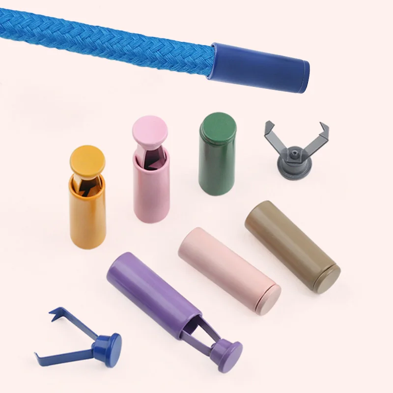 Detachable Stopper Cord Lock Stopper Cord Stopper Cord Lock Cord End Lock 2Pcs Detachable Stopper Lid Cap Rectangle Cord Ends Lock Stoppers Rope Apparel Sportswear Parts Accessories