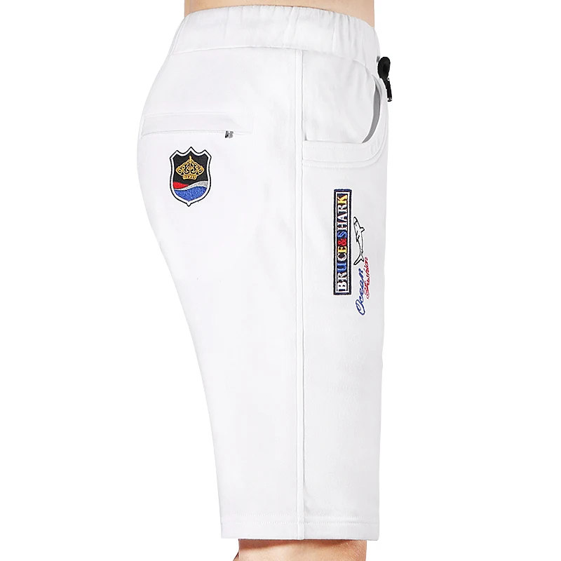 New Summer Pants Men's Sports Shorts Bruce&Shark Casual Men Clothing Straight Leg Loose Style stretching Golf Pants Shorts Sport