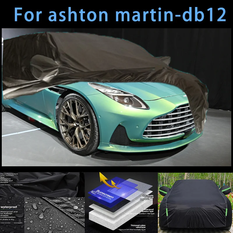 

For ashton martin-db12 Outdoor Protection Full Car Covers Snow Cover Sunshade Waterproof Dustproof Exterior Car accessories