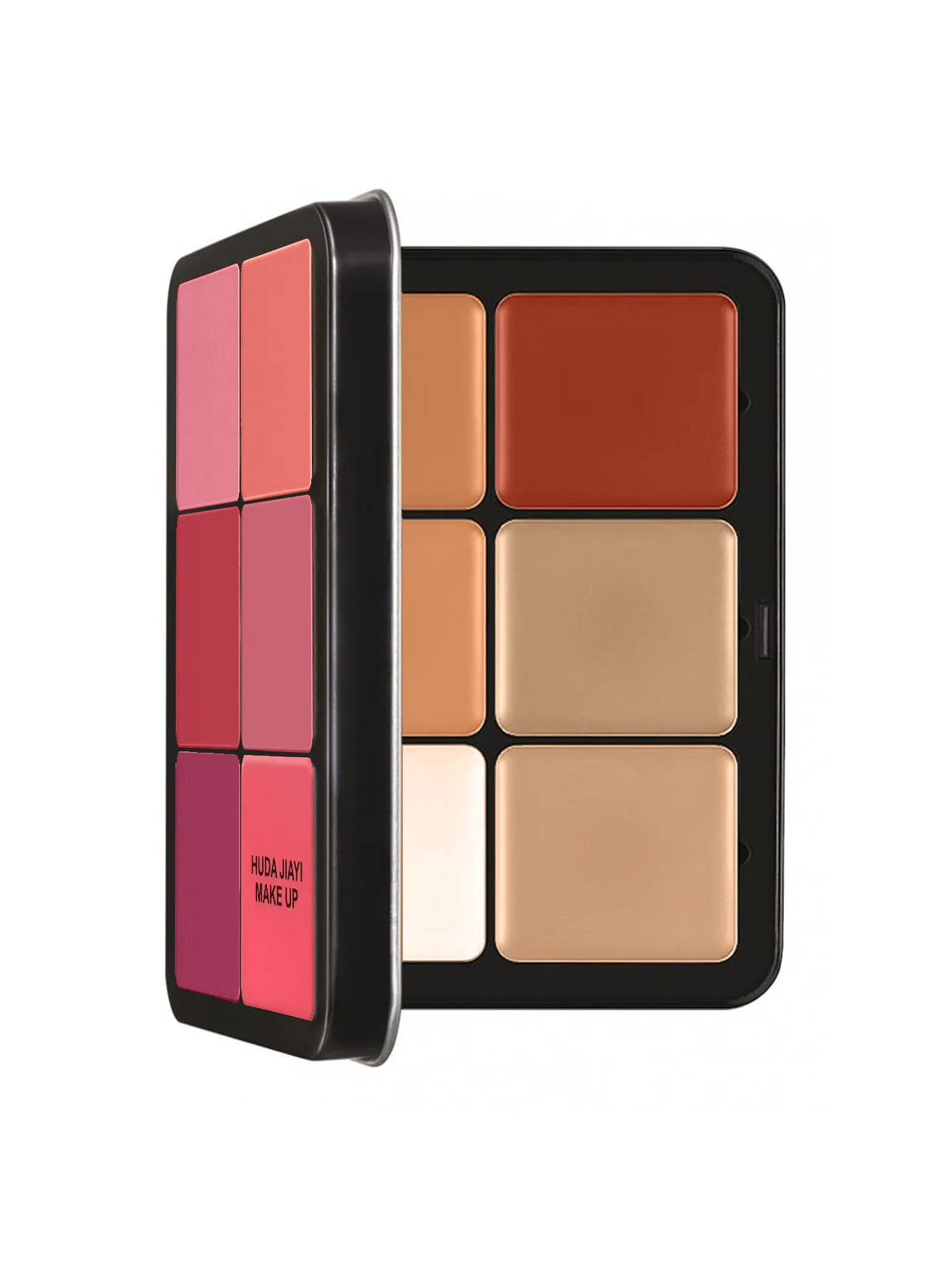 12 Color Blush Concealer Set Natural Blemish Brightening Highlighter 16 Color Waterproof face contour cream palette custom logo