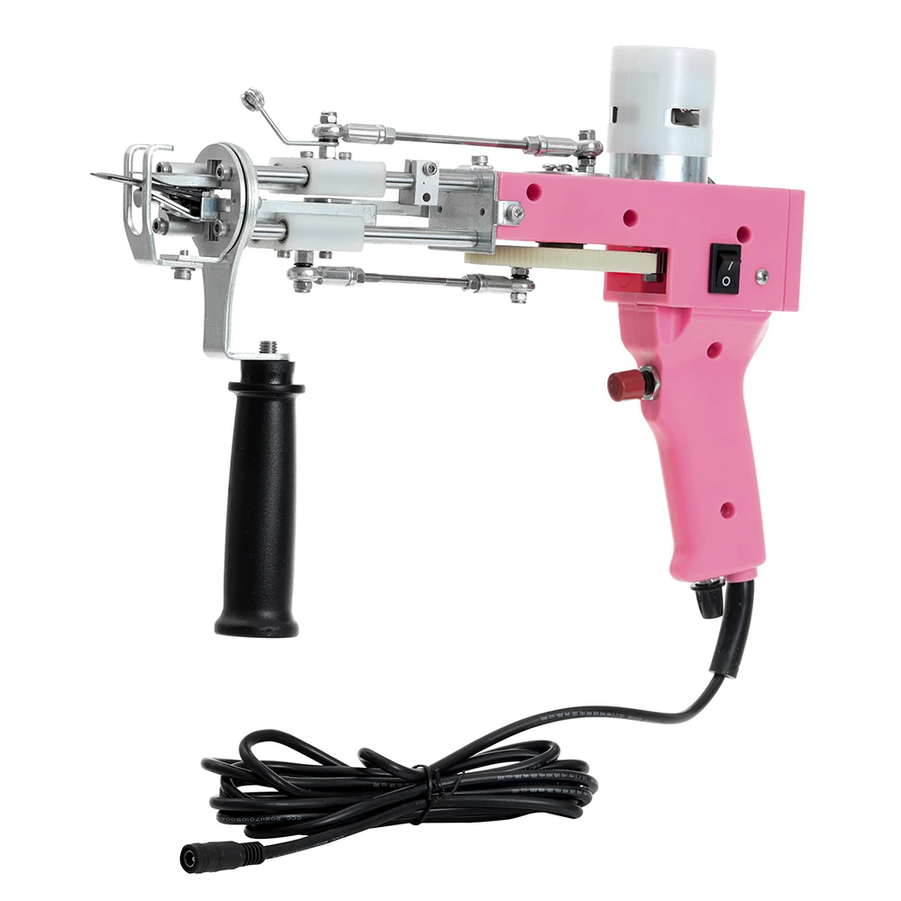 2 In 1 Electric Carpet Tufting Gun Can Do Loop Pile And Cut Pile Carpet Weaving