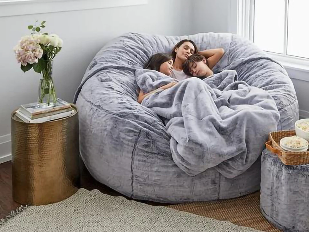 advies favoriete verkwistend Pv Bont Bean Bag Banken Faux Fur Sofa Woonkamer Sofa Bed Sac Voor Volwassen| Zitzak banken| - AliExpress