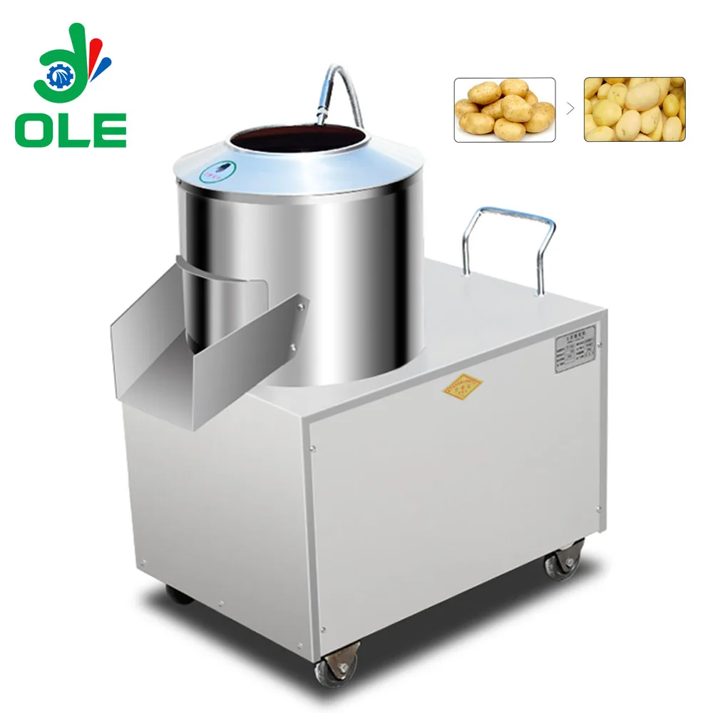 

Commercial Usage Potato Cleaning And Peeling Machine For Sale Roots Vegetable Fruit Potato Washer Peeler Machine