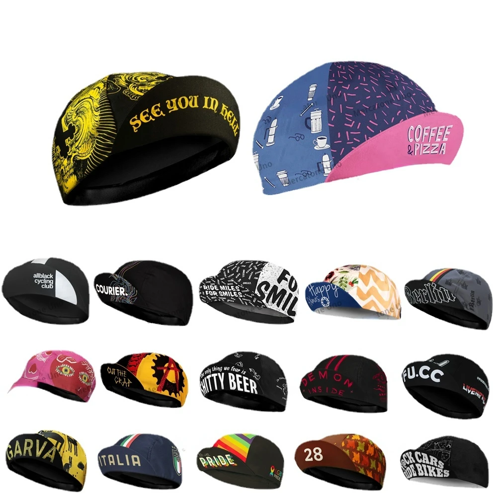 New Style Men Women Cycling Caps Gorra Ciclismo Team Bicycle Hat Highway Mountain Bike Cap