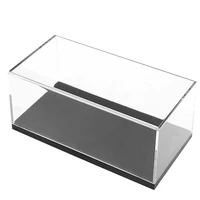 1PCS Scale 1:43 Transparent Acrylic Hard Cover Case Display Box For Car Model Figure Collectible Miniature 1