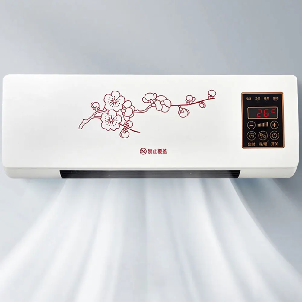 MiniColdAirConditionerTouchScreenWallMountedSpaceHeater1640DegreesAdjustablefor