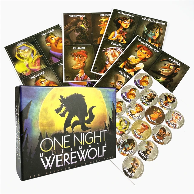 One Night Ultimate Werewolf, Board Games