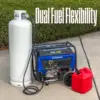 12500Watt Dual Fuel Portable Generator 3