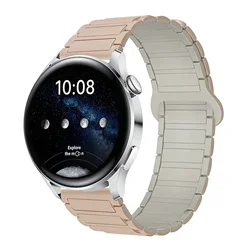 Magnetic Loop Silicone Bracelet - Xiaomi Color Sport (Milk tea white)
