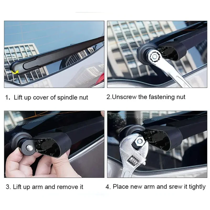 Rear Wiper Arm Blade For Honda HRV HR-V 2016 - 2020 OE Quality 76720-T7A-003 Back Window Car Wiper Blade Arm 6