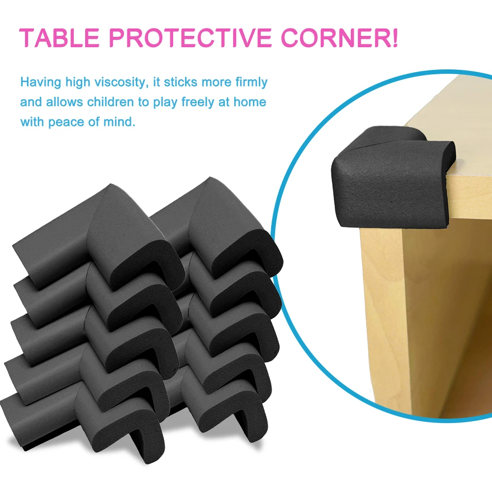 10PCS Soft baby protection corner and edge protection protective baby shower home decoration gifts