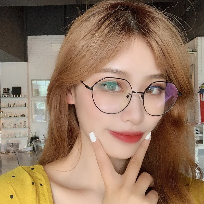 

Новые модные оправы для очков для мужчин и женщин, многоугольные оправы для очков с защитой от синего света, Женские оправы для очков, Лидер продаж