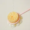 1pc Double-sided Long Handle Shower Brush Rub Back Brush Soft Bristle Shower Brush Rub Mud To Remove Dust Scrub Brush Tool 4