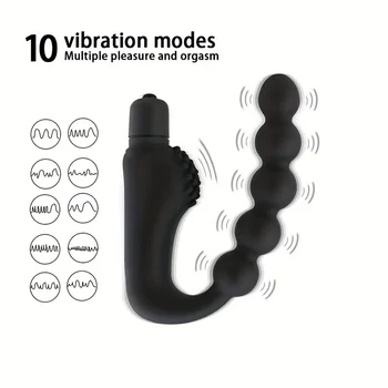 Adult Supplies Sex Toy 10 Modes Silicone Beads Anal Prostate Massager Vibrator Butt Plug Sex Toys For Men Adults Couples Sexy 2 Adult Supplies Sex Toy 10 Modes Silicone Beads Anal Prostate Massager Vibrator Butt Plug Sex Toys For Men Adults Couples Sexy 2
