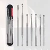 7PCS Ear Tool Sets Ear Pick Ear Wax Removal Tools Ear Spoon Ear Scraper Ear Cleaning Tools for Men Kids ( Silver ) Earwax 1