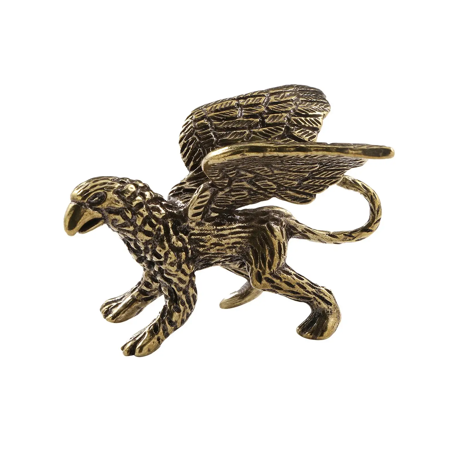 Grifone Staute Artigianato In Ottone Creativo Fortunato Stile Nordico Figurina Grifone