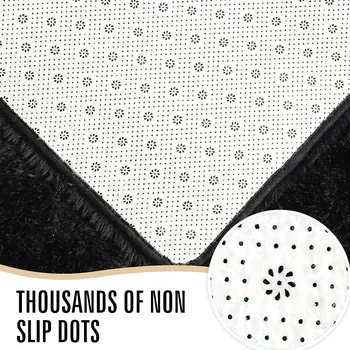 Fluffy Rugs for Bedroom Fuzzy Area Rugs for Living Room Soft Kids Carpet Non Slip Rugs for Hardwood Floors Room Decor 5