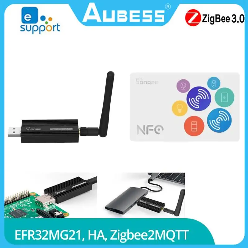 

USB-ключ SONOFF ZB Dongle-E Zigbee 3,0, универсальный шлюз Zigbee, поддержка через ZHA или Zigbee2MQTT, модуль Sonoff для умного дома