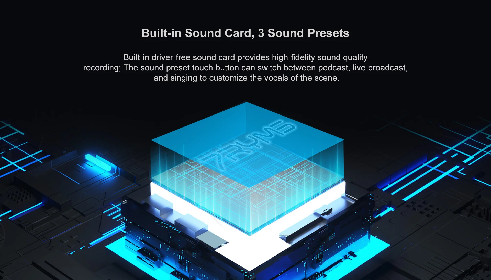 7RYMS AU02-K1 RGB Cardioid Condenser USB Microphone Kit description image 6