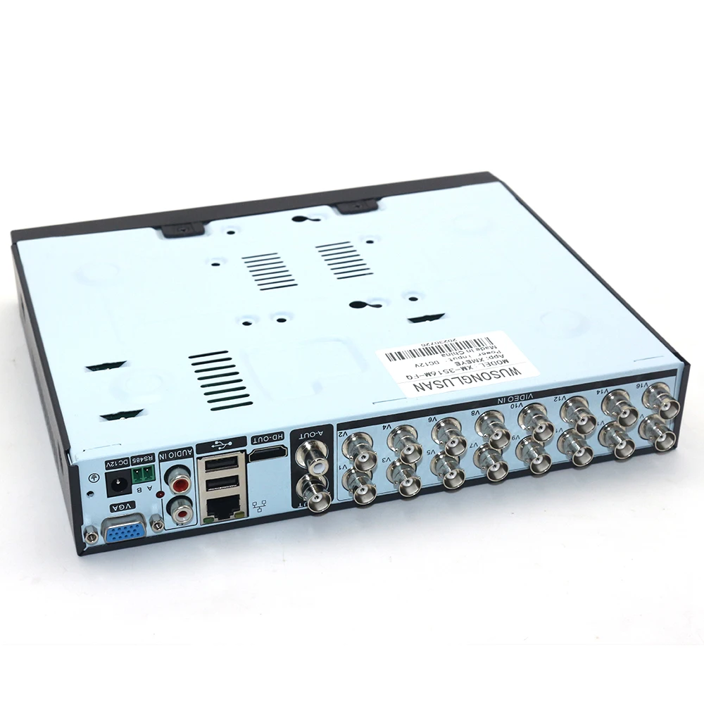 Xmeye CCTV Hybrid DVR 16 Channels 5M-N 16CH NVR 6 in 1 Video Recorder Metal Case For Analog Tvi Cvi AHD Onvif IP Security Camera 5