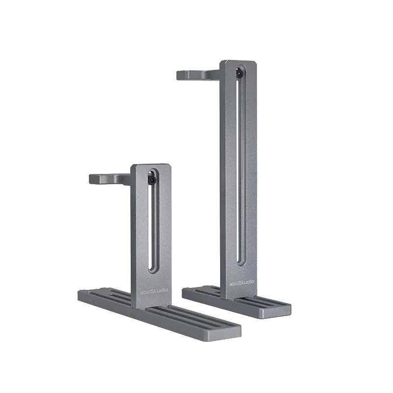 Uso Universal Placa Gráfica Suporte Vertical Vga Suporte Fixo Liga de Alumínio Completo Ajustável Multi Funcional Preto Cinzento - Imagem 5