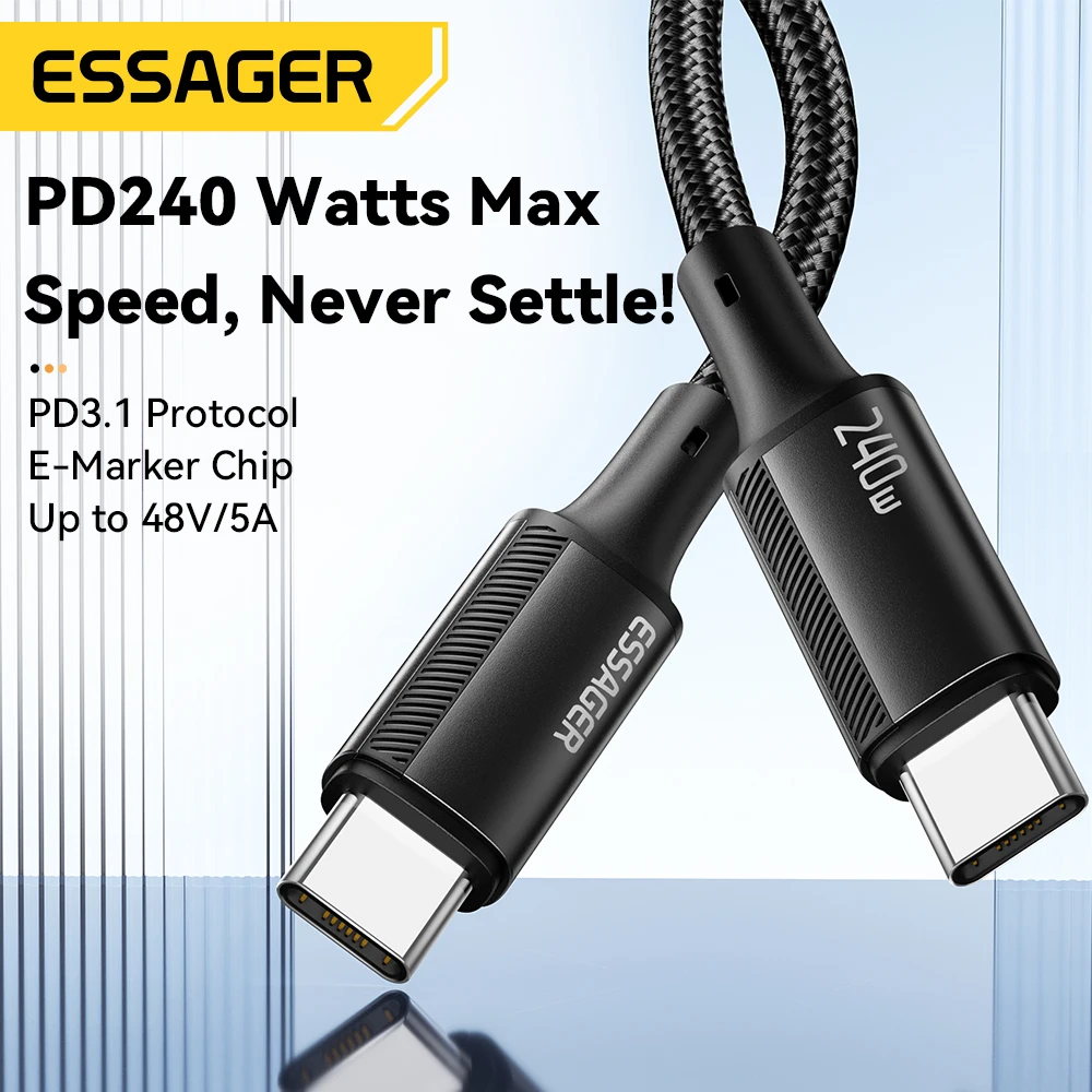 Essager Cable Type C 240W
