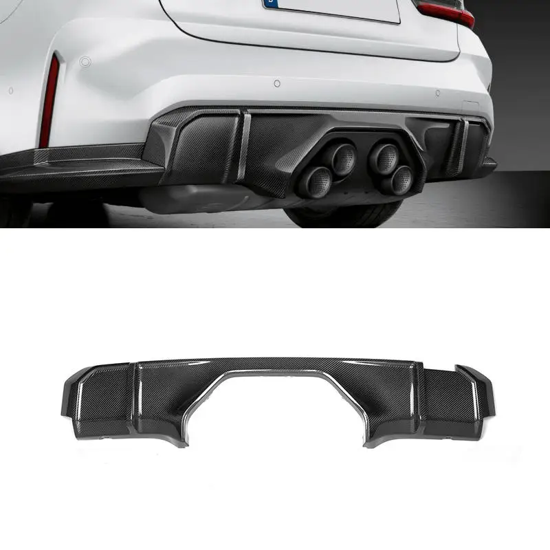 

OEM MP Style 3Pcs Carbon Fiber Diffuser For Bmw M3 G80 M4 G82, 100% tested well