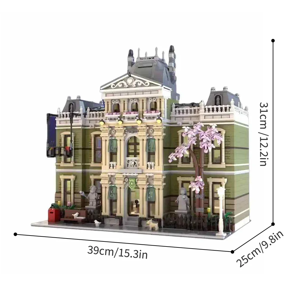 New Icons Natural History Museum 10326 Biggest Modular Building Set Architecture Street View Building Blocks Toy Kids Gift 6