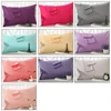 1pc 100% Cotton Pillowcase Soft Pure Egyptian Cotton 400 Thread Count Solid Color Pillow Cover Multi-color Travesseiro 48*74cm 5