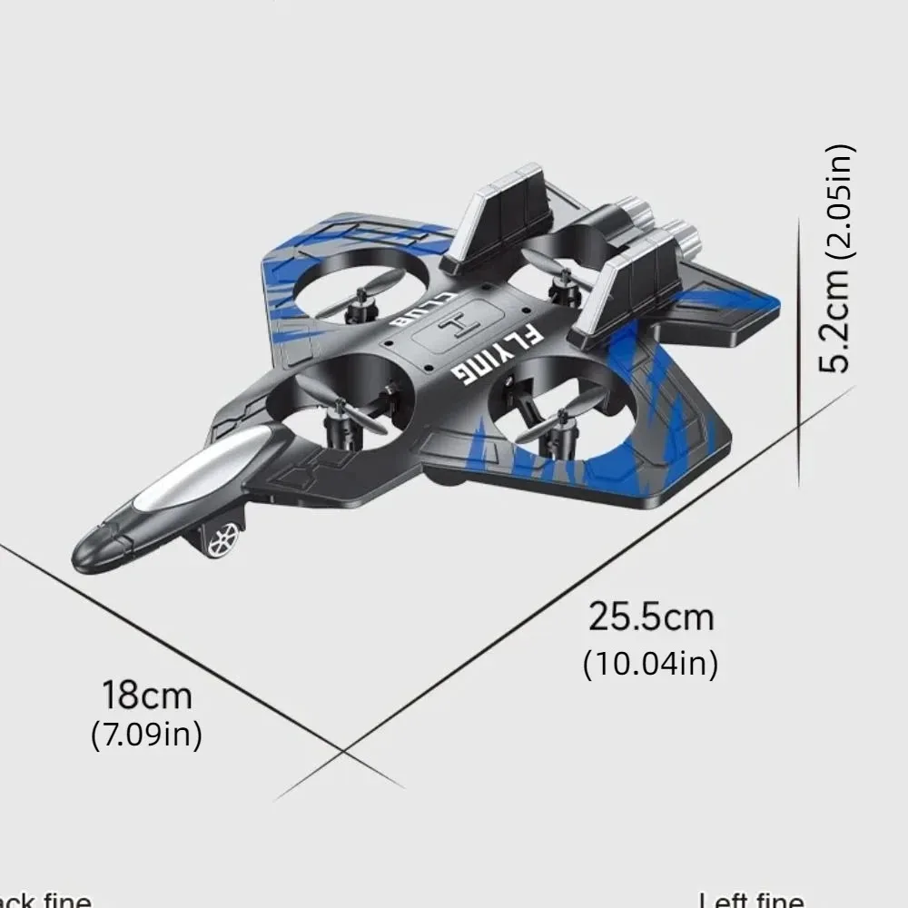 Drone RC EPP 4CH 2.4G Giroscopio a 6 Assi - Volo 7 min, 70m