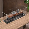 Acrylic Display Box for Lego 10277 Crocodile Locomotive Dustproof Clear Display Case (Toy Bricks Set not Included） 4