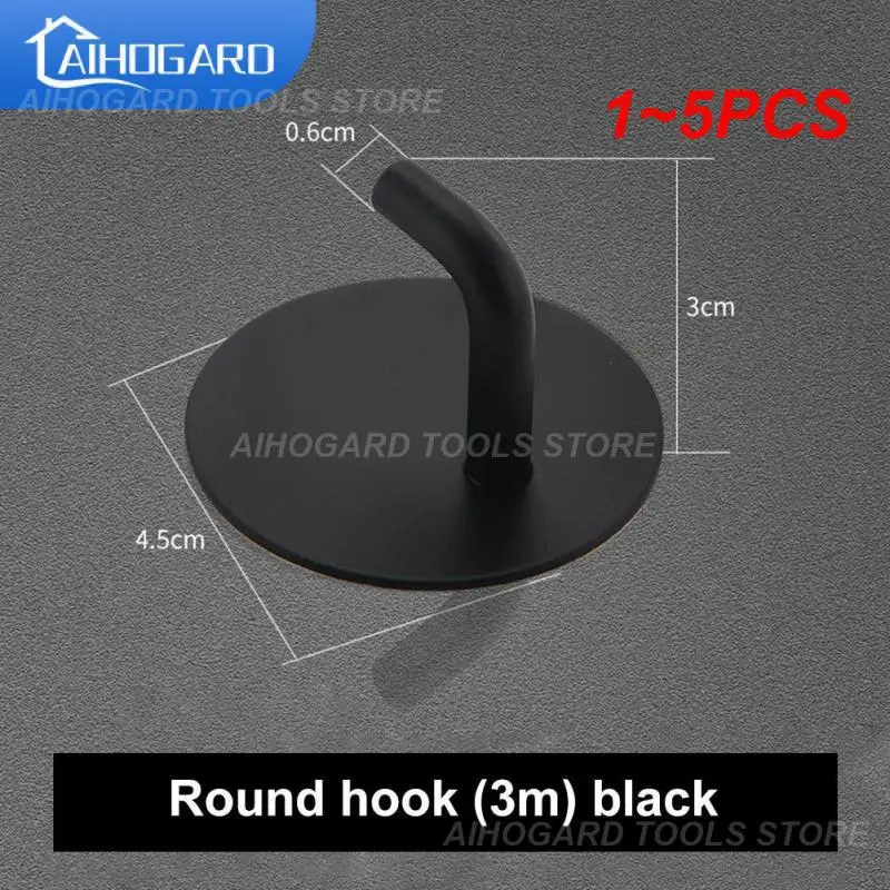 

1-5 шт., настенный крючок для полотенец