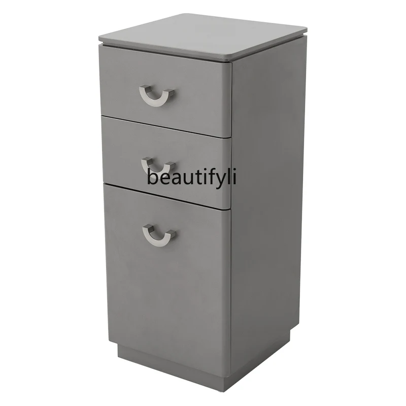

Barber Shop Same Fashion Display Tool Cabinet Simple for Hair Salon Hair Salon Tool Cabinet